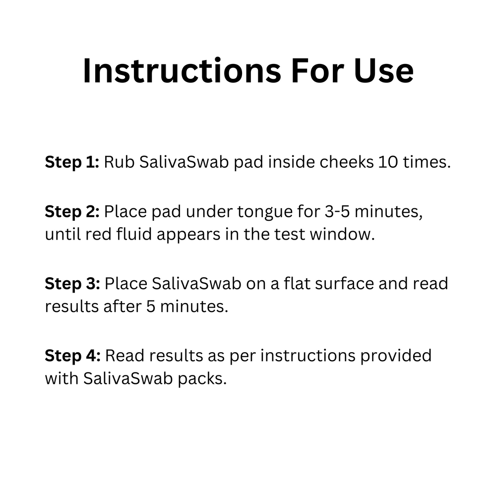 
                  
                    SalivaSwab - 4 in 1
                  
                